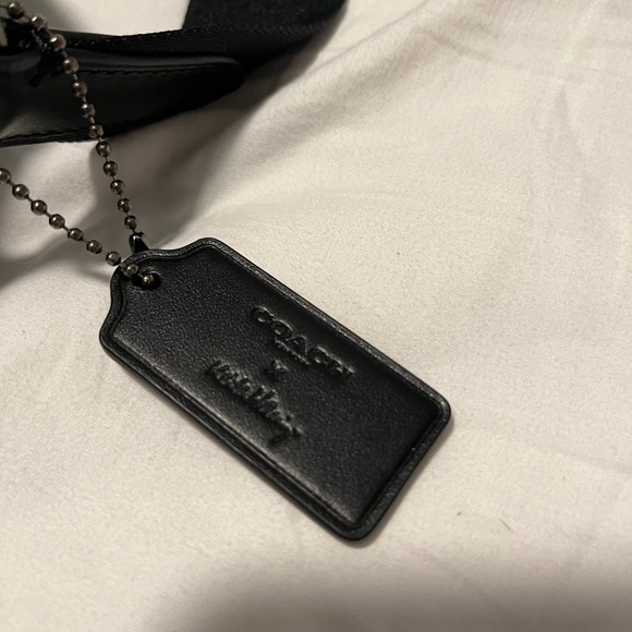 Coach F67372 Keith Haring Charles Camera Bag in Black And White - Picture 3 of 5